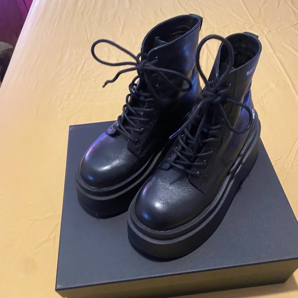 Naked Wolfe Saturn Boots size EU37/AU7 - Picture 2 of 6
